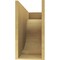 Ekena Millwork 10"W x 30"D x 20"H Classic Van Buren Rough Cedar Woodgrain TimberThane Corbel, Primed Tan CORUR10X30X20VANRCPR - alternate 3